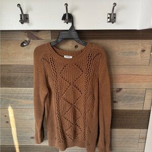 Womens L old navy thick knitted sweater